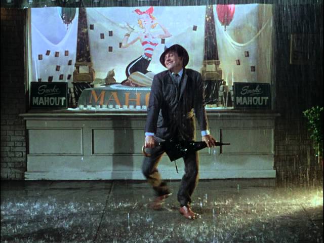 „Singin’ in the Rain” Gene Kelly